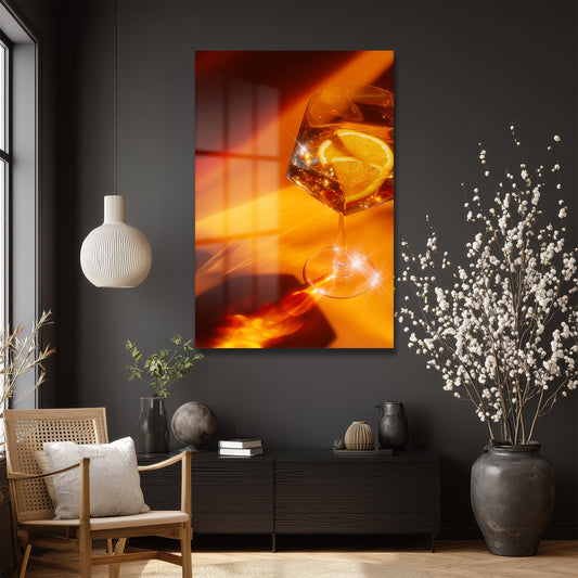 DEKORATİF DİKEY CAM TABLO - TT3307