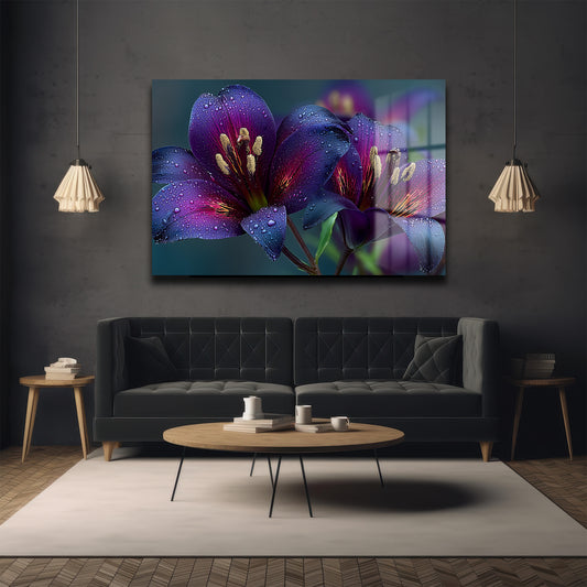 DEKORATİF YATAY CAM TABLO - TT3100