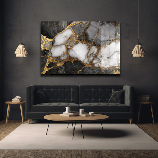 DEKORATİF YATAY CAM TABLO - TT3102