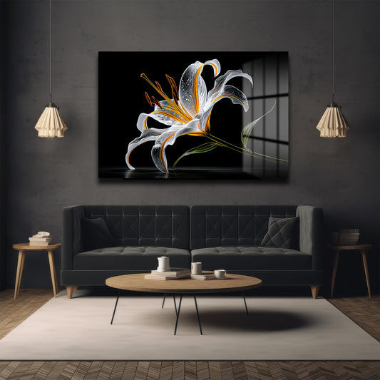 DEKORATİF YATAY CAM TABLO - TT3096