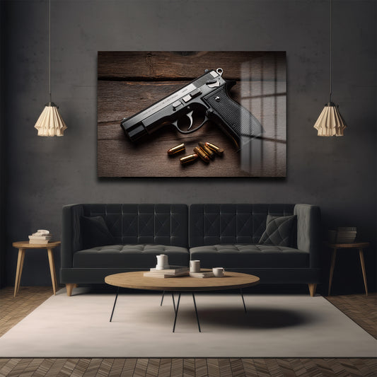 DEKORATİF YATAY CAM TABLO - TT3097