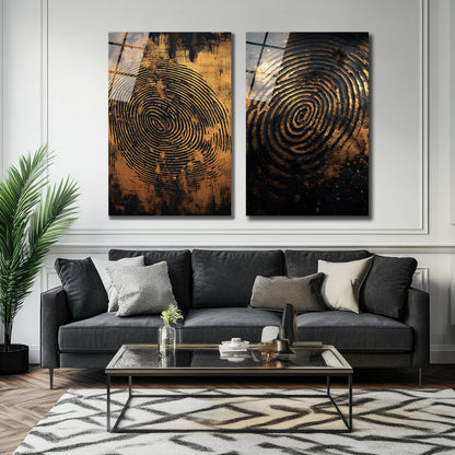 İKİLİ DİKEY CAM TABLO SETİ - TT4038