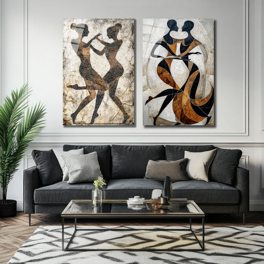 İKİLİ DİKEY CAM TABLO SETİ - TT4041