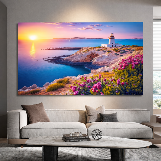 DEKORATİF YATAY CAM TABLO - TT3120