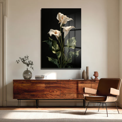 DEKORATİF DİKEY CAM TABLO - TT3493