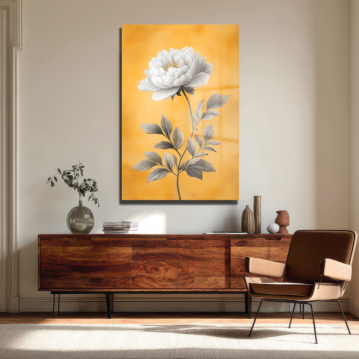 DEKORATİF DİKEY CAM TABLO - TT3423