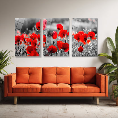 ÜÇLÜ DİKEY CAM TABLO SETİ - TT4072