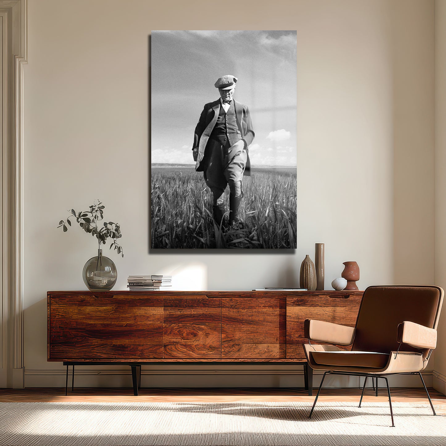 DEKORATİF DİKEY CAM TABLO - TT3496