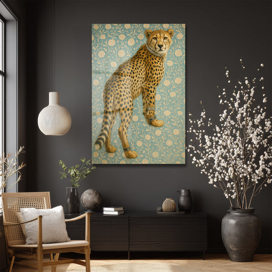 DEKORATİF DİKEY CAM TABLO - TT3368