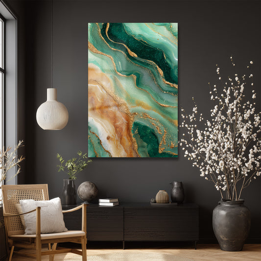 DEKORATİF DİKEY CAM TABLO - TT3440