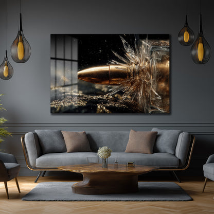 DEKORATİF YATAY CAM TABLO - TT3181