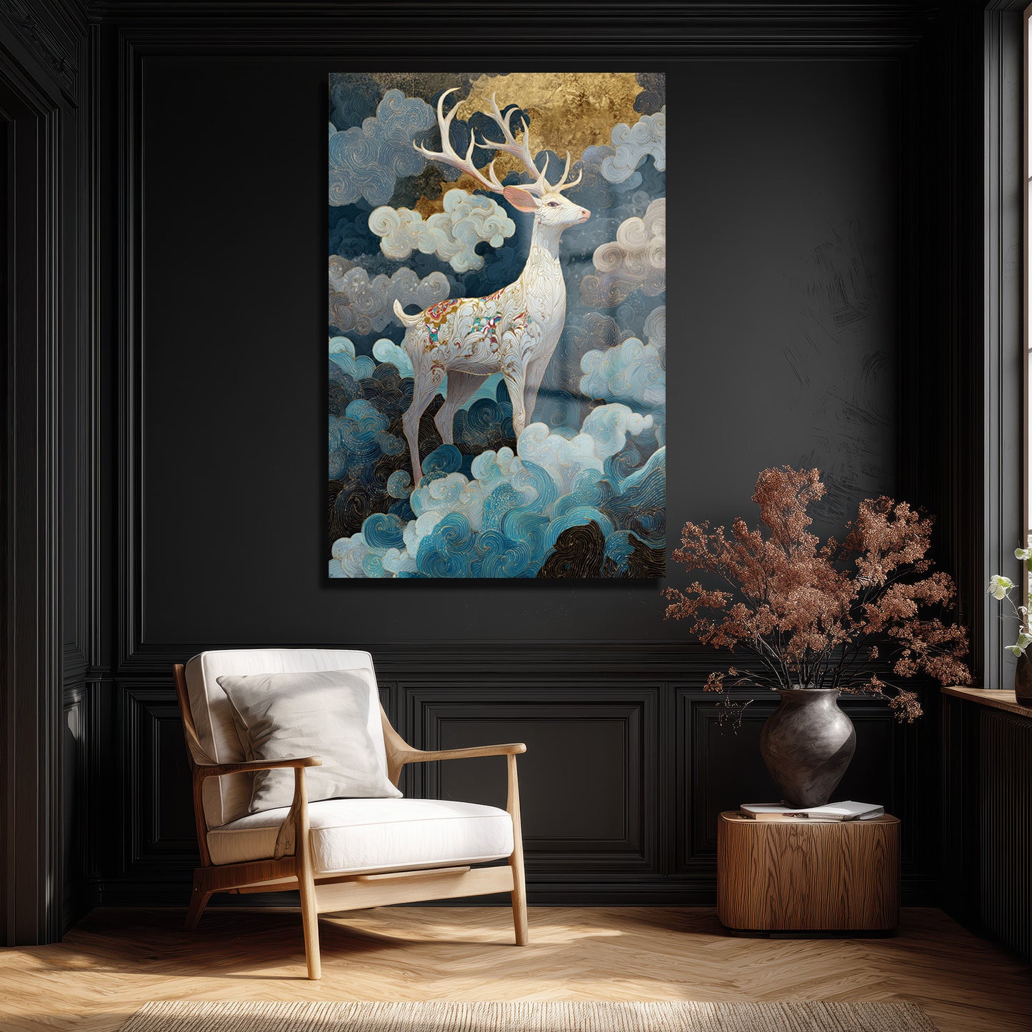 DEKORATİF DİKEY CAM TABLO - TT3431