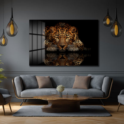 DEKORATİF YATAY CAM TABLO - TT3183