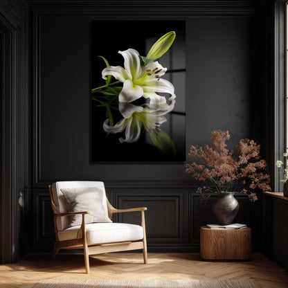 DEKORATİF DİKEY CAM TABLO - TT3433