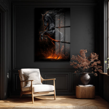 DEKORATİF DİKEY CAM TABLO - TT3331