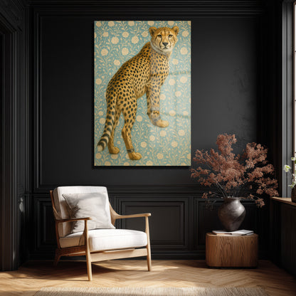 DEKORATİF DİKEY CAM TABLO - TT3368