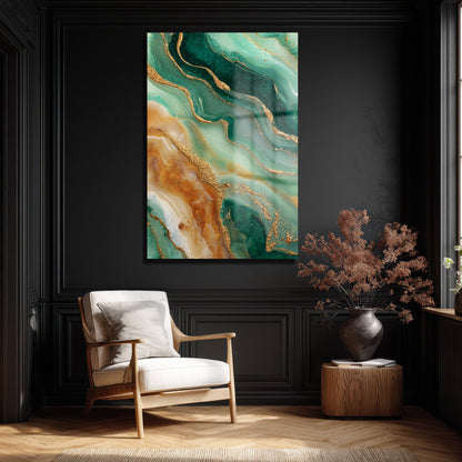 DEKORATİF DİKEY CAM TABLO - TT3440