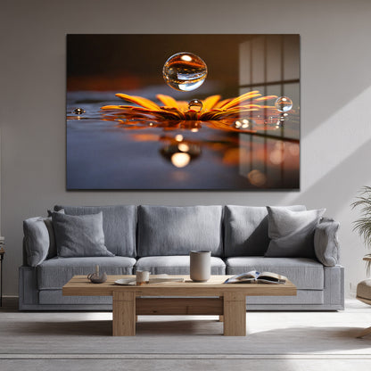 DEKORATİF YATAY CAM TABLO - TT3124