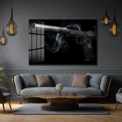 DEKORATİF YATAY CAM TABLO - TT3194