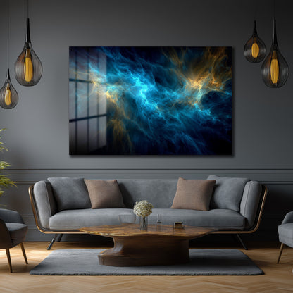 DEKORATİF YATAY CAM TABLO - TT3195