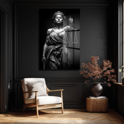 DEKORATİF DİKEY CAM TABLO - TT3444