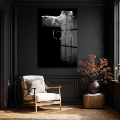 DEKORATİF DİKEY CAM TABLO - TT3342