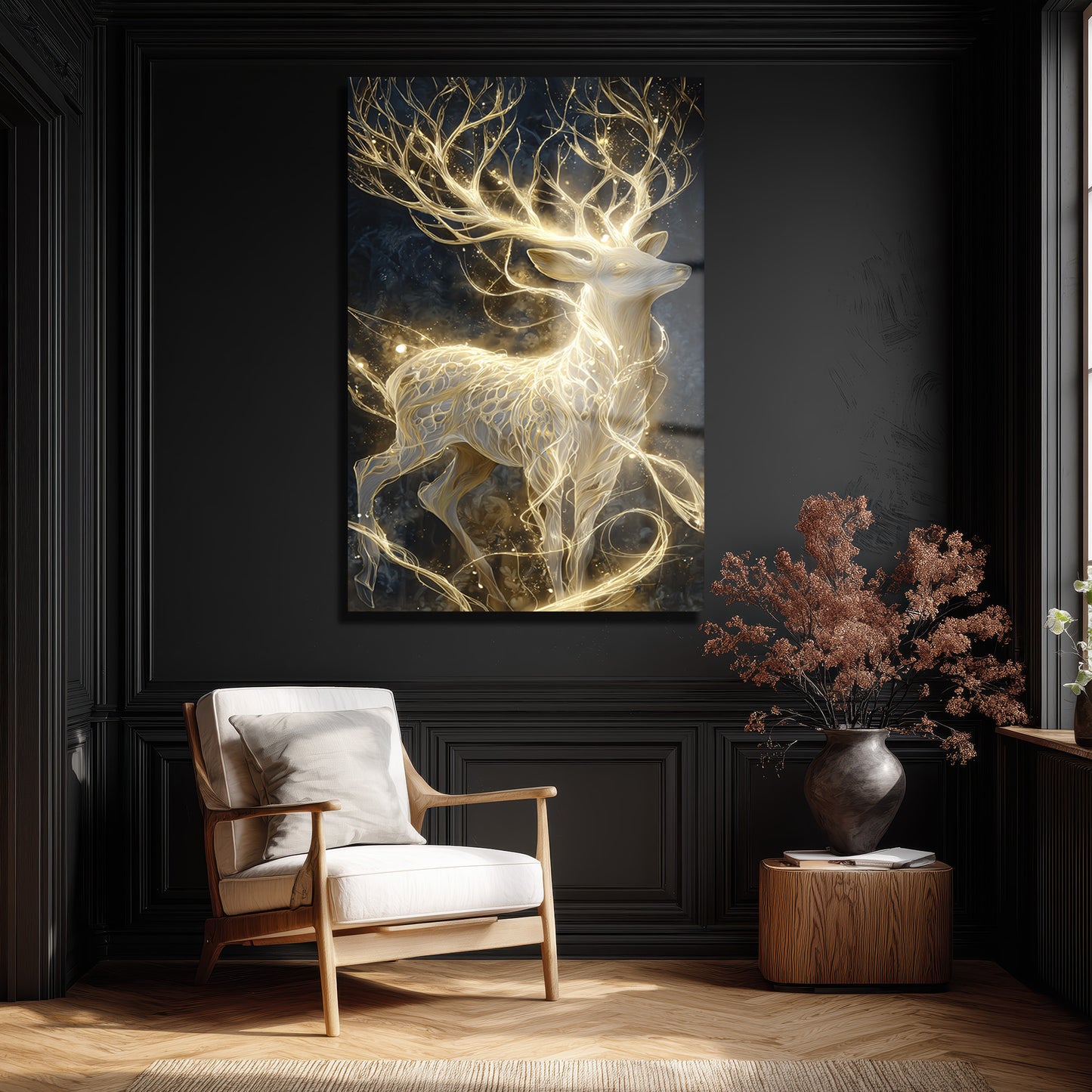 DEKORATİF DİKEY CAM TABLO - TT3378