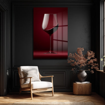 DEKORATİF DİKEY CAM TABLO - TT3343