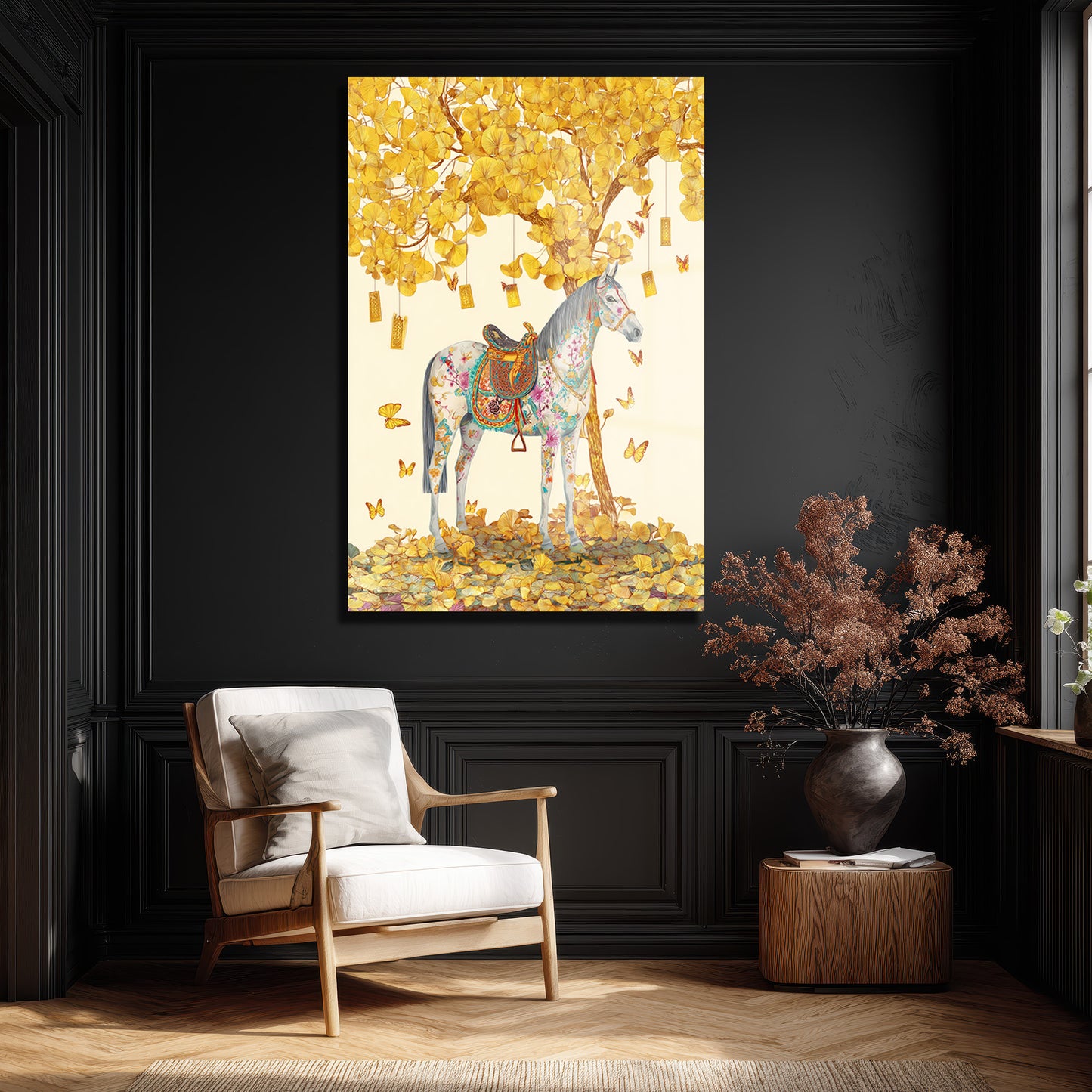 DEKORATİF DİKEY CAM TABLO - TT3379