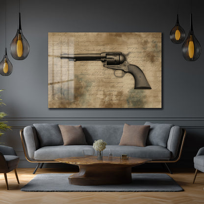 DEKORATİF YATAY CAM TABLO - TT3207