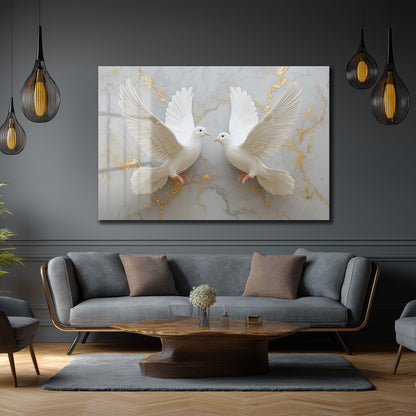 DEKORATİF YATAY CAM TABLO - TT3208