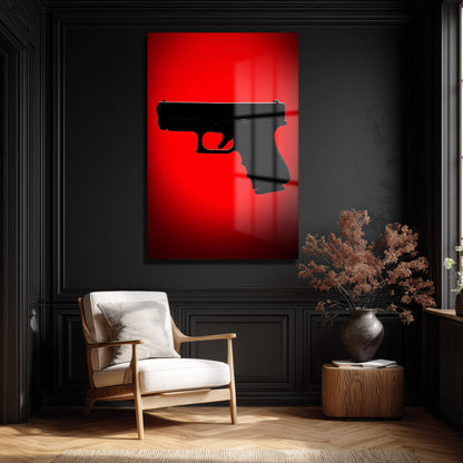 DEKORATİF DİKEY CAM TABLO - TT3351