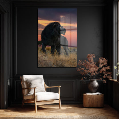 DEKORATİF DİKEY CAM TABLO - TT3457