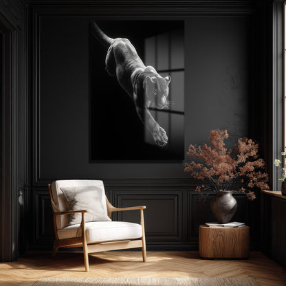 DEKORATİF DİKEY CAM TABLO - TT3389