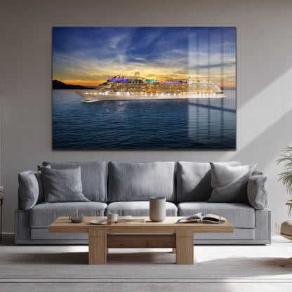 DEKORATİF YATAY CAM TABLO - TT3146