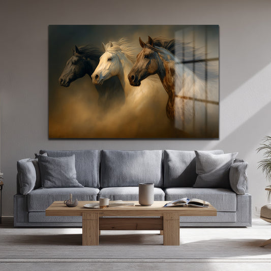 DEKORATİF YATAY CAM TABLO - TT3152