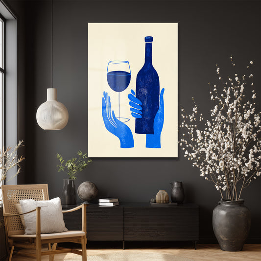 DEKORATİF DİKEY CAM TABLO - TT3312