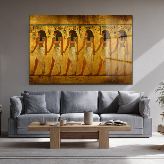 DEKORATİF YATAY CAM TABLO - TT3154