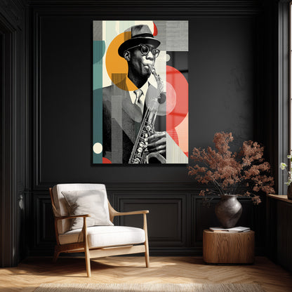 DEKORATİF DİKEY CAM TABLO - TT3472