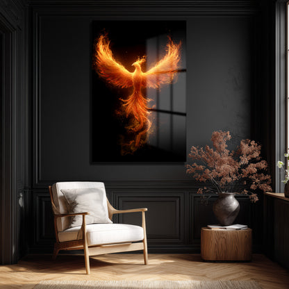 DEKORATİF DİKEY CAM TABLO - TT3475