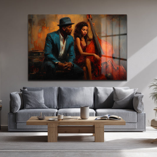 DEKORATİF YATAY CAM TABLO - TT3164