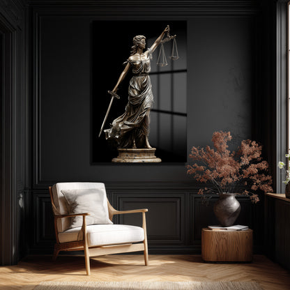 DEKORATİF DİKEY CAM TABLO - TT3479