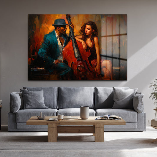 DEKORATİF YATAY CAM TABLO - TT3163