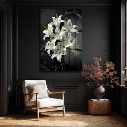 DEKORATİF DİKEY CAM TABLO - TT3482