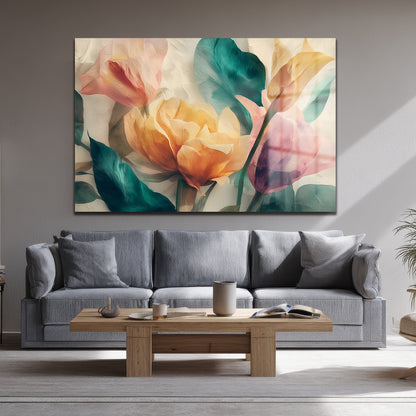 DEKORATİF YATAY CAM TABLO - TT3175