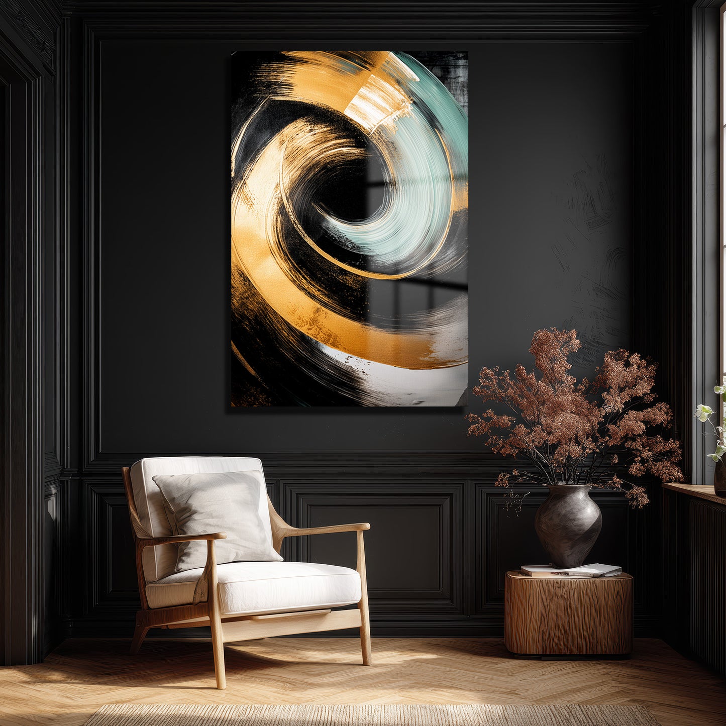 DEKORATİF DİKEY CAM TABLO - TT3420