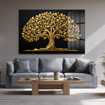 DEKORATİF YATAY CAM TABLO - TT3176