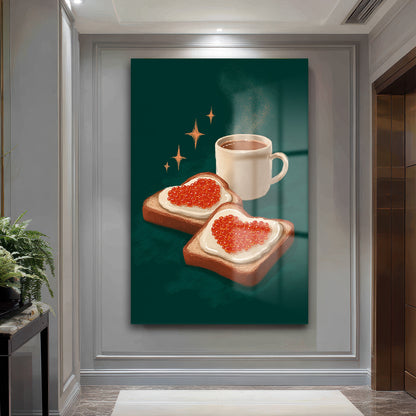 DEKORATİF DİKEY CAM TABLO - TT3325