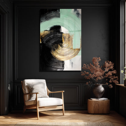 DEKORATİF DİKEY CAM TABLO - TT3421