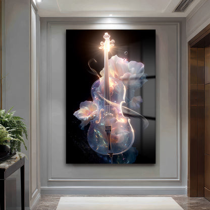 DEKORATİF DİKEY CAM TABLO - TT3327